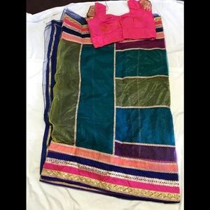 Indian colorful saree